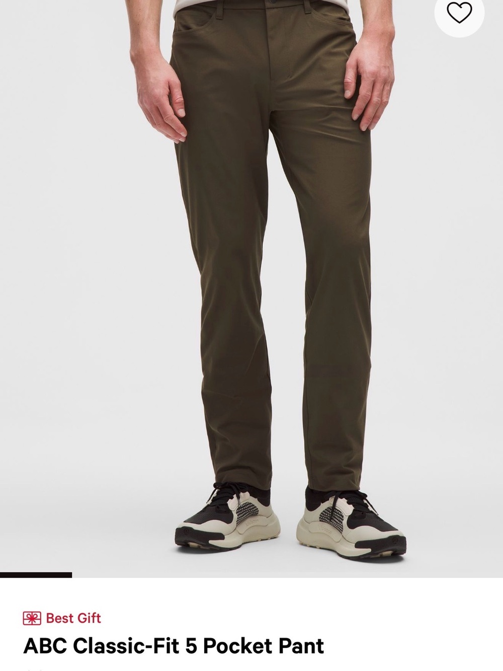 lululemon athletica Men's ABC Classic Fit Pant